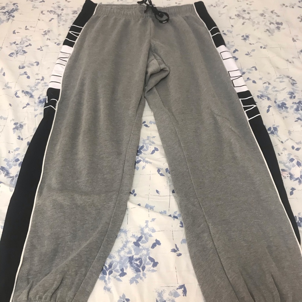 Pink sweatpants